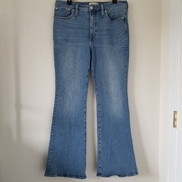 Madewell Denim - Madewell Women Skinny Flare Boot Cut Jeans Cow Girl Capsule Staple Western Sz 31